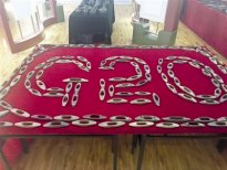 G20峰會(huì)相關(guān)展品相當(dāng)吸引眼球