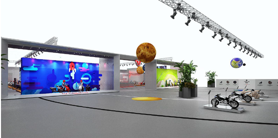 臺鈴2017年天津展“星之旅”主題館示意圖