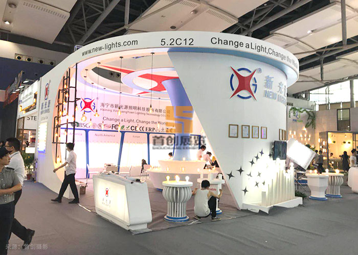新光源 展會設(shè)計案例(圖1)